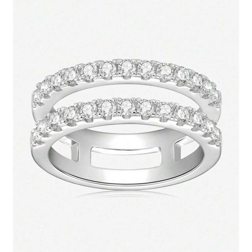 Double band Diamond Ring